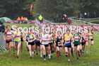 Junior women, National Cross Country Relay Champs., Berry Hill Park, Mansfield.  Photo: David T. Hewitson/Sports for All Pics